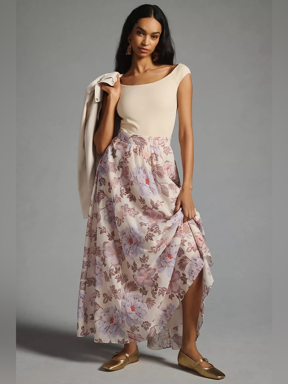 Magali Pascal anthropologie eda maxi skirt